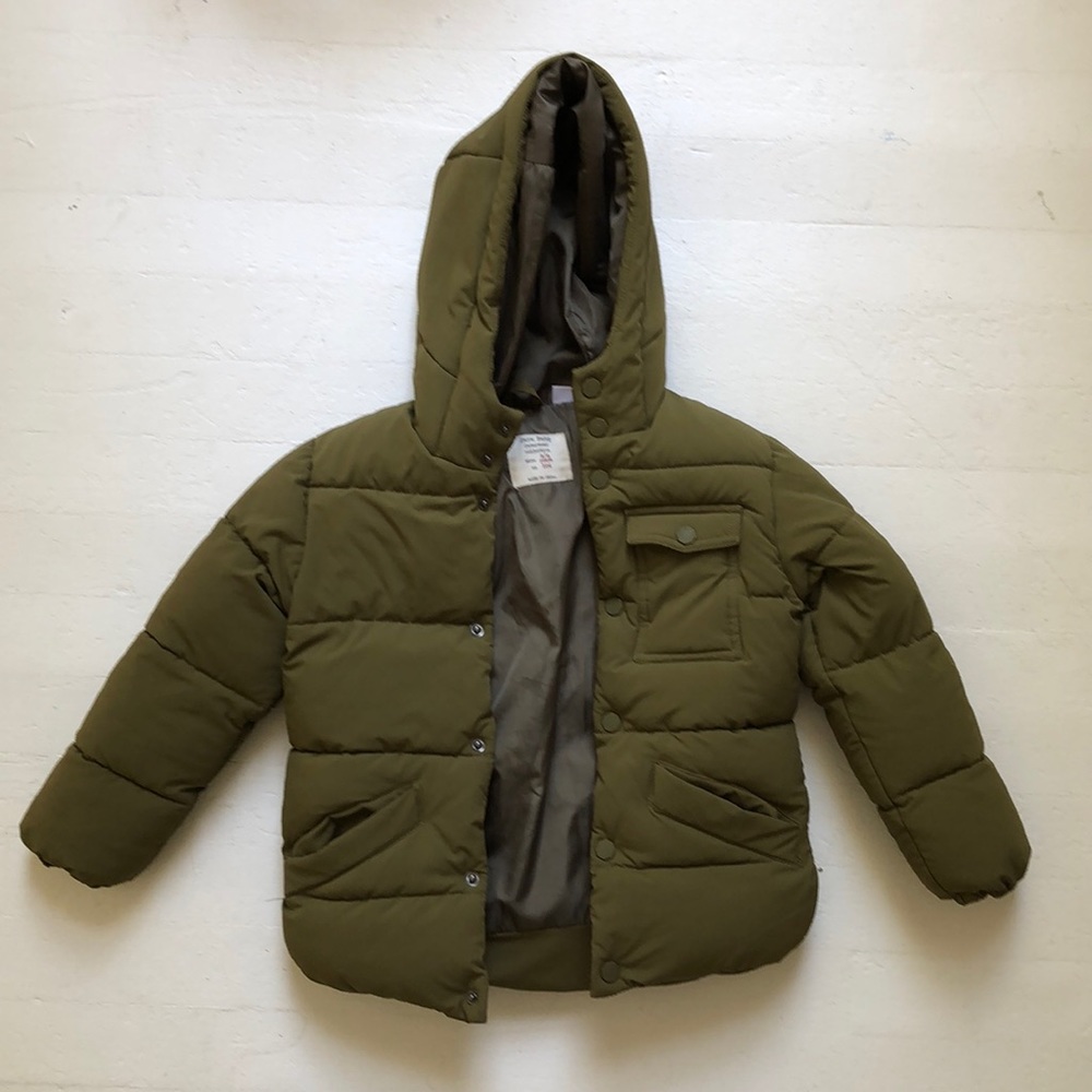 Toddler boy Zara puffer jacket/coat